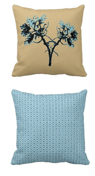 "Tree Life Dance" Pillow Pattern Design